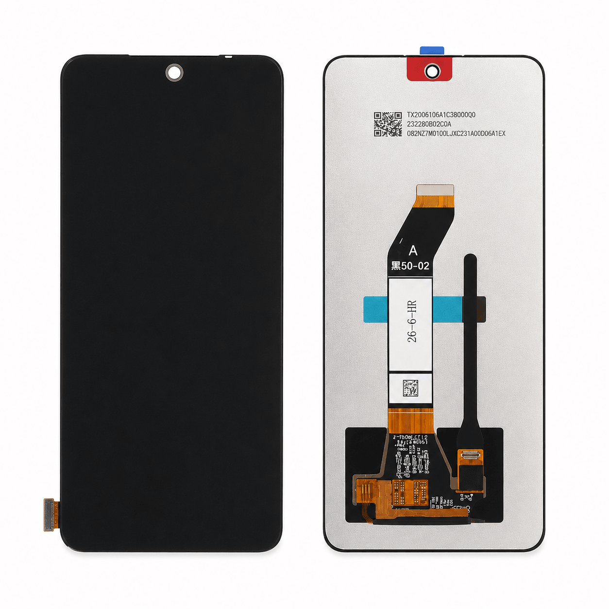 Xiaomi Redmi 10 Servis LCD Ekran - Çıtasız TFT Siyah