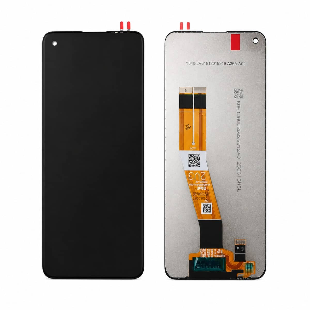 Samsung A11 LCD Ekran - Çıtasız Siyah